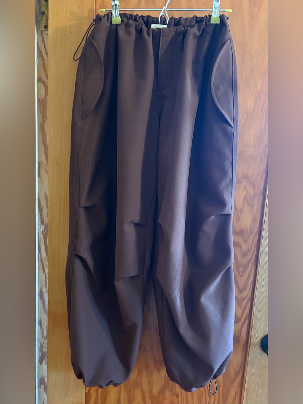 Ottod'Ame Italian Designer Brown Travel Trousers — Size 12